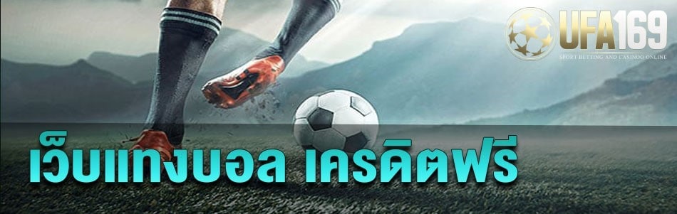 เว็บแทงบอลออนไลน์ เครดิตฟรี 100